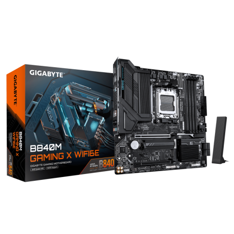 Componente PC NOI - GIGABYTE B840M GAMING X WIFI6E