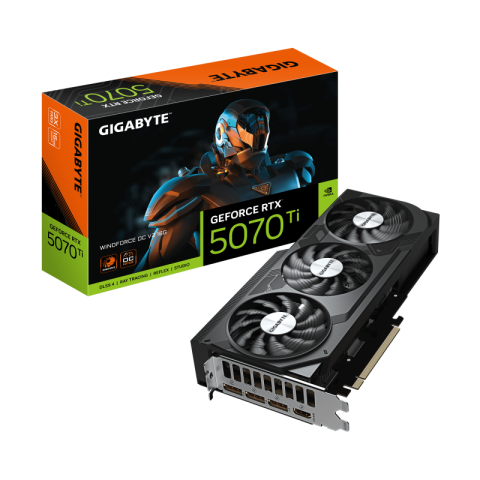 Placi video - GIGABYTE GeForce RTX 5070 Ti WINDFORCE