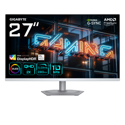 Monitoare - Gigabyte MO27Q2A ICE OLED 27" 2K 280Hz