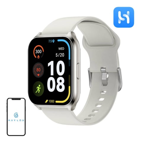 Ceasuri inteligente - Haylou LS02 Pro smartwatch (silver)
