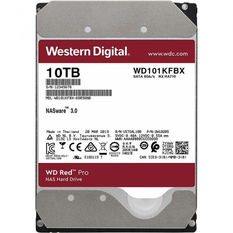HDD WD Red Pro 10TB SATA-III 7200RPM 256 [1]