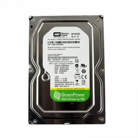 PC, Componente & Software - HDD Western Digital AV-GP 3.5 1TB 5400rpm 64MB SATA3 (WD10EURX)