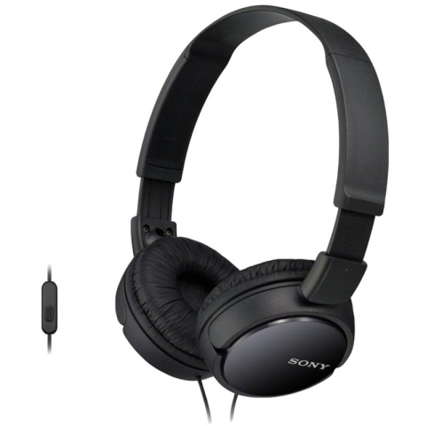 Casti audio - HEADPHONES SONY MDRZX110AP BLACK