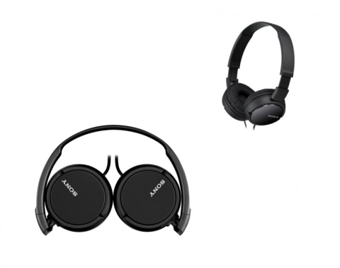 Casti audio - HEADPHONES SONY MDRZX110B.AE BLACK