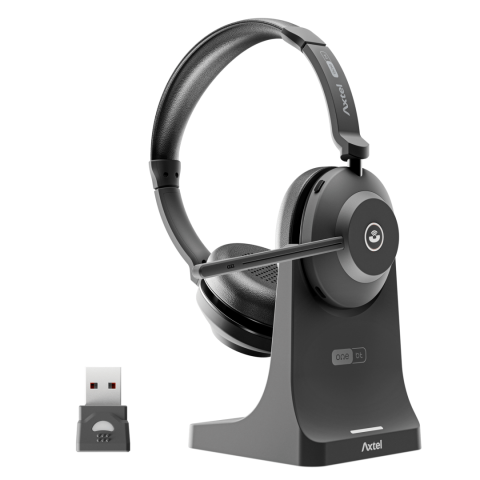 Casti audio - HEADSET AXTEL ONE BT STEREO+CHARGING BAS