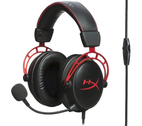 Periferice PC - HP HEADPHONES HYPERX CLOUD ALPHA RED
