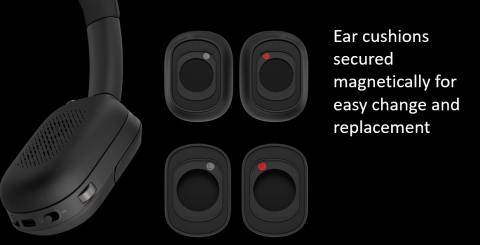 HP Poly Focus 625 Stereo BT Headset [4]