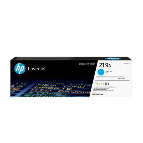 Imprimante&Consumabile - HP W2191A 219A CYAN TONER