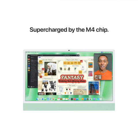 iMAC24 CPU-10C/GPU-10C/16GB/256 INT GN [5]