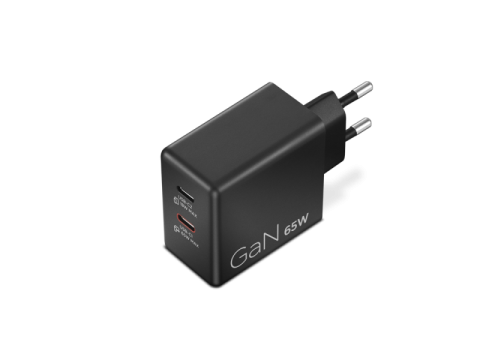 Laptopuri si accesorii - Lenovo Dual USB-C 65W GaN Charger
