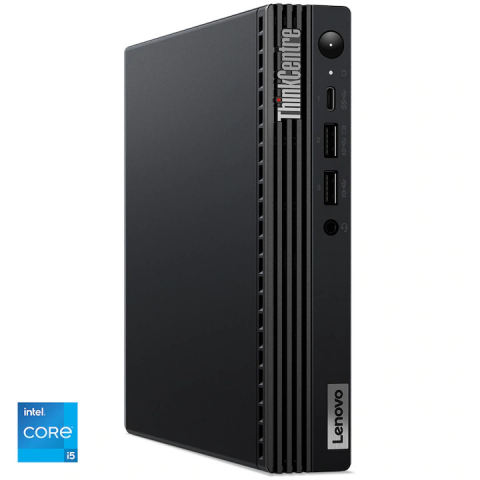 PC, Componente & Software - PC Refurbished Lenovo M70Q Gen 3 Tiny, i5-12400T, 16 GB DDR4, 512 GB SSD, Win 11 Pro