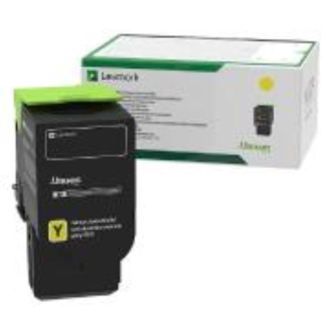 Tonere - LEXMARK 78C20Y0 TONER CARTRIDGE YELLOW