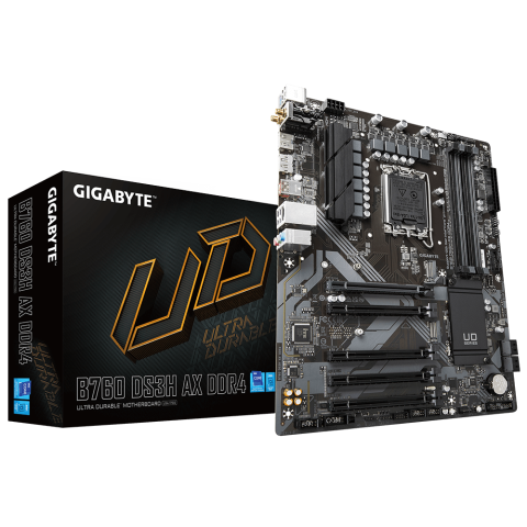 PC, Componente & Software - MB GB B760 DS3H AX DDR4 LGA1700 DDR4