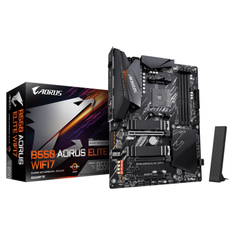 Placi de baza - MB Gigabyte B550 AORUS ELITE WF7