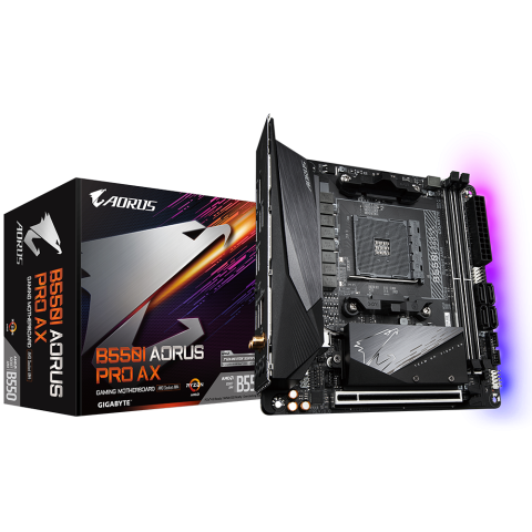 PC, Componente & Software - MB GIGABYTE B550I AORUS PRO AX AM4