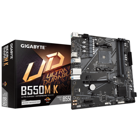 Placi de baza - MB Gigabyte B550M K AM4 DDR4