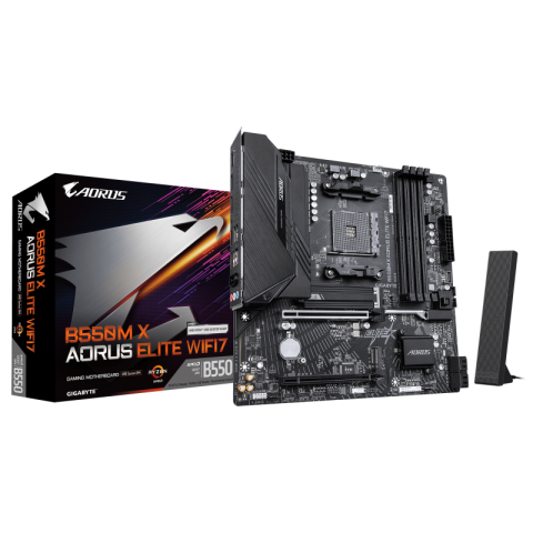 Placi de baza - MB Gigabyte B550M X A ELITE WF7