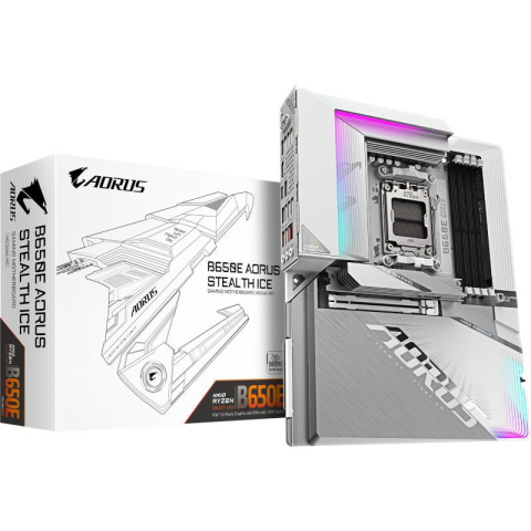 PC, Componente & Software - MB Gigabyte B650E AORUS STEALTH ICE AM5