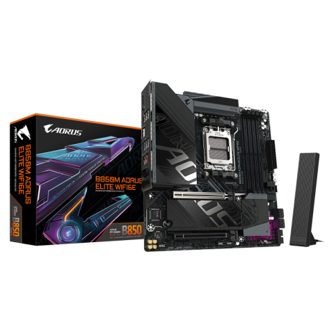Placi de baza - MB Gigabyte B850M AORUS ELITE WIFI6E