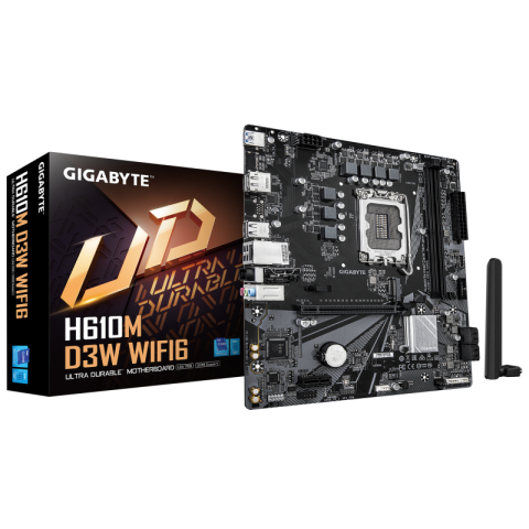 PC, Componente & Software - MB GIGABYTE H610M D3W WIFI6