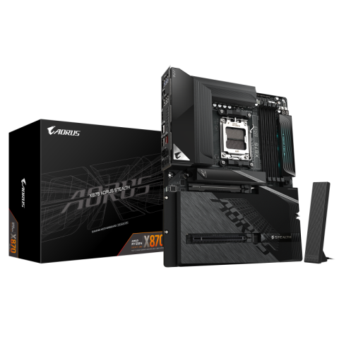 PC, Componente & Software - MB GIGABYTE X870 AORUS STEALTH