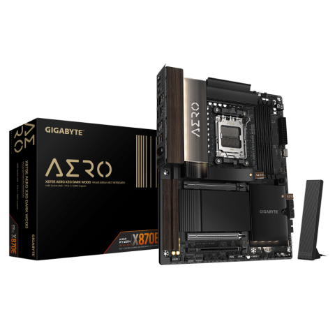 Componente PC NOI - MB GIGABYTE X870E AERO X DK WOOD