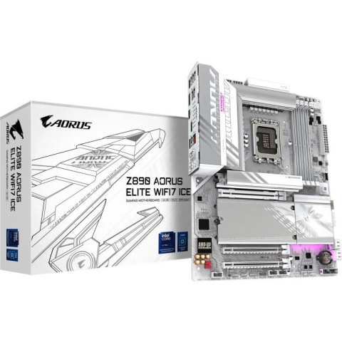 PC, Componente & Software - MB GIGABYTE Z890 A ELITE WF7 ICE
