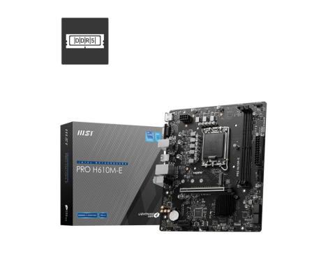 PC, Componente & Software - MB MSI PRO H610M-E DDR5 LGA 1700