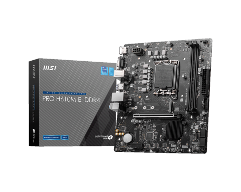 PC, Componente & Software - MB MSI PRO H610M-E LGA1700 DDR4
