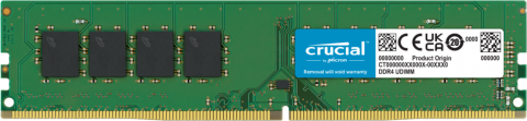 PC, Componente & Software - DIMM Crucial 8GB, DDR4 2400MHz, CL17, 1.2V, Non-ECC, bulk