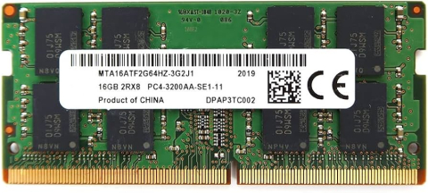 Memorie SO-DIMM Micron 16 GB DDR4 3200V, bulk