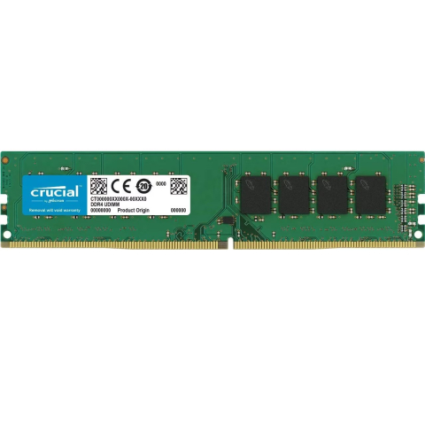 PC, Componente & Software - Memorie DIMM Crucial 8 GB, 2666 MHz, PC4-21300, bulk