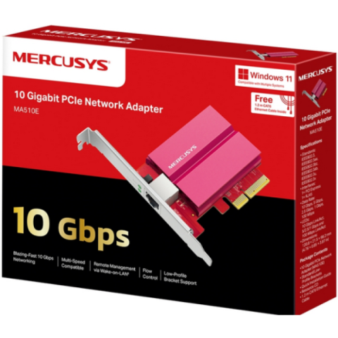 Retelistica - MERCUSYS 10 Gigabit PCIe Network Adapter