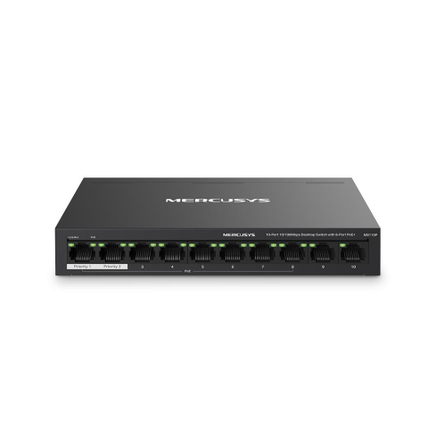Retelistica - MERCUSYS DESK SWITCH 10PORT MS110P POE