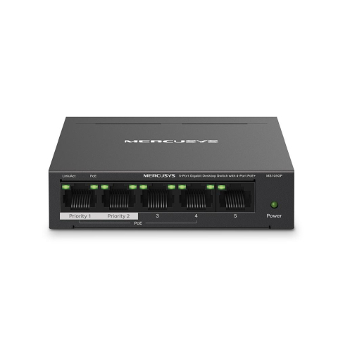 Retelistica - MERCUSYS DESK SWITCH 5PORT MS105GP POE