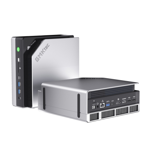 Mini PC GMKtec EVO-X2 Ryzen AI Max+ 395 cu 64 GB RAM, SSD de 1 TB și Windows 11 Pro [4]