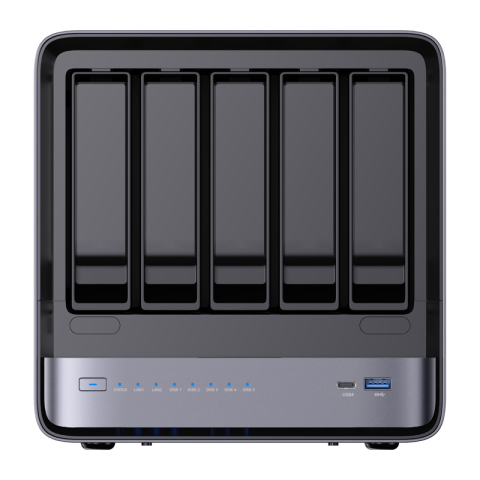 MINI-PC Minis Forum NAS N5 AMD Ryzen 7 H255, 16GB+128GB stocare OS [4]