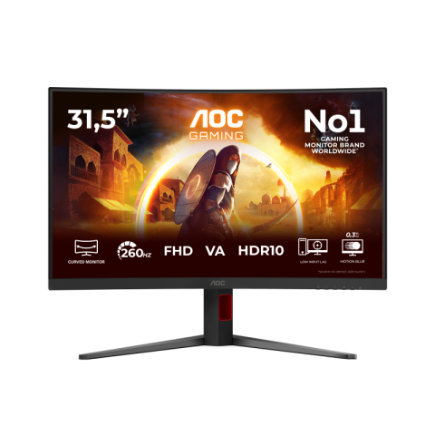 Monitoare - Monitor AOC 31.5" C32G4Z