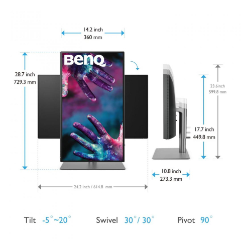 Monitor BenQ 27" PD2725U [1]
