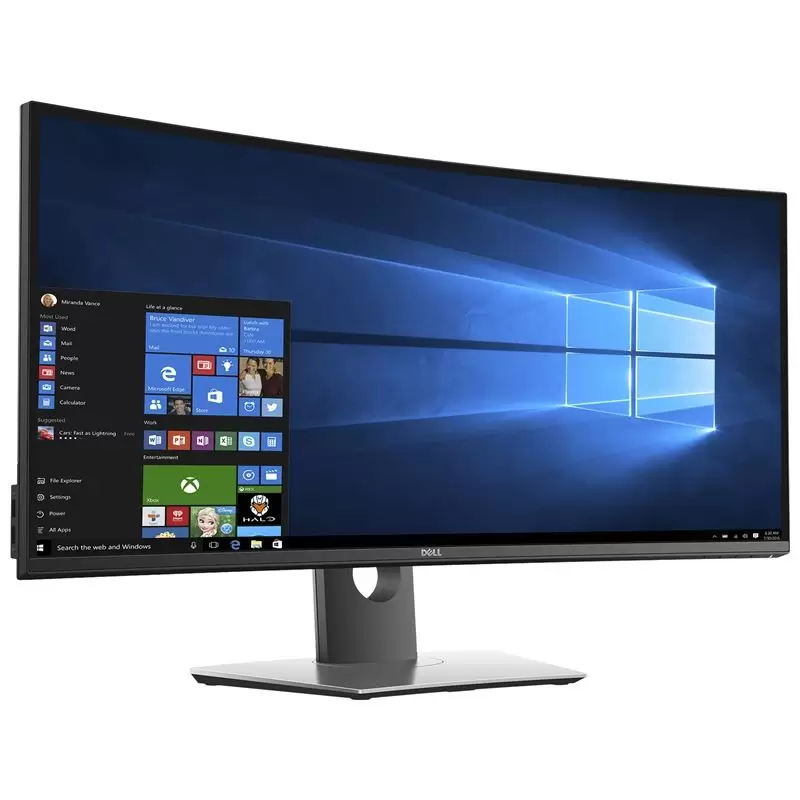Monitor Refurbished DELL UltraSharp U3417W, 34 inch, Curbat Ultrawide [2]