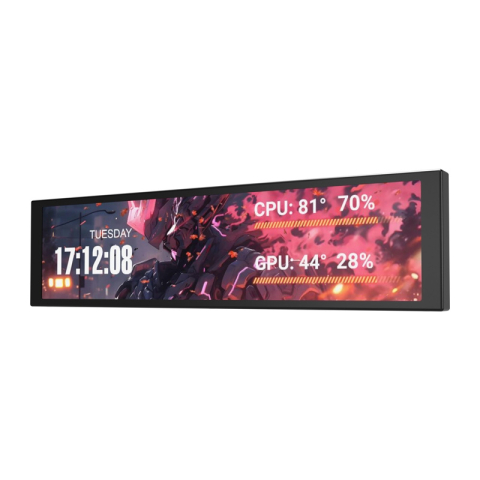 Monitoare - Monitor IPS DarkFlash de 9,2" model V92 (negru)