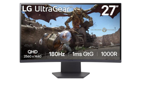 Monitoare - Monitor LG 27" 27GS60QC-B.AEUQ