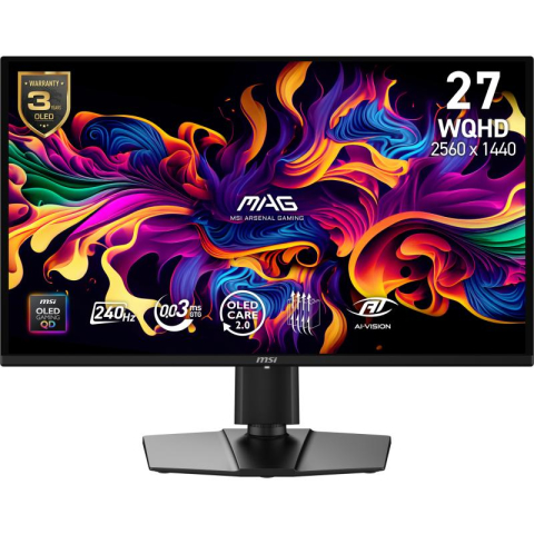 Monitoare - Monitor MSI 27" MAG 274QP QD-OLED X24