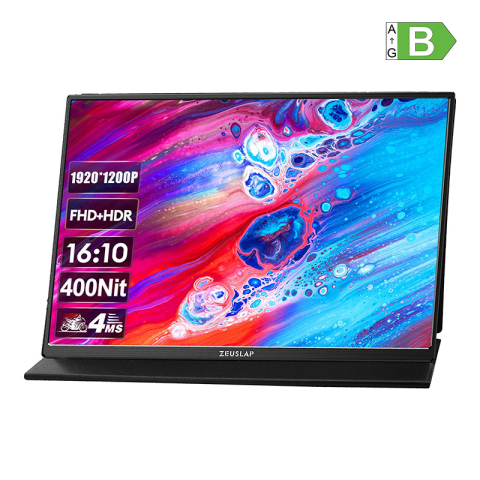 Monitoare - Monitor portabil ZEUSLAP Z14Lite de 14"