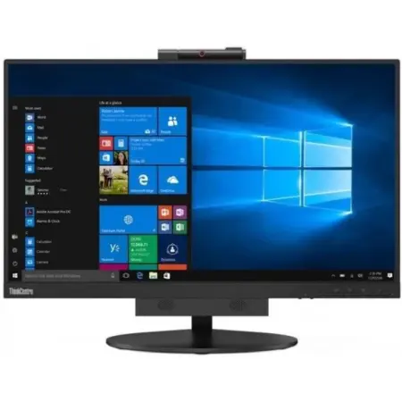Monitoare Refurbished - Monitor Refurbished LED IPS Lenovo ThinkCentre 21.5", Full HD, Display Port, Negru, TIO22Gen3