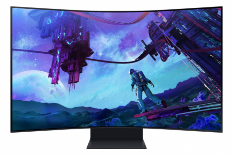 Monitoare - Monitor Samsung 55" LS55CG970NUXDU
