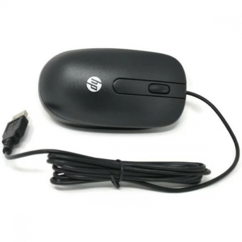 Mouse optic, HP, Genuine, USB, 3 Butoane, Negru [2]