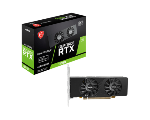 Componente PC NOI - MSI GEFORCE RTX 3050 LP E 6G OC graphics