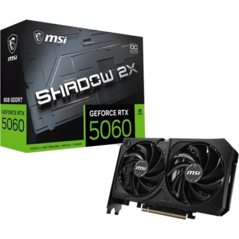 PC, Componente & Software - MSI GEFORCE RTX 5060 8G SHADOW 2X OC MAX