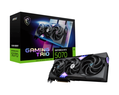 Placi video - MSI GEFORCE RTX 5070 12G GAMING TRIO OC